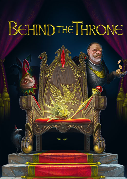 Portada de Behind the throne