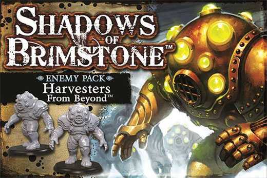 Harvester from beyond enemy pack de Shadows of Brimstone