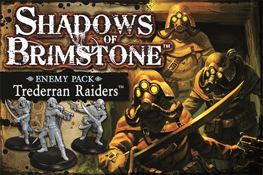 Trederran Raiders enemy pack de Shadows of Brimstone