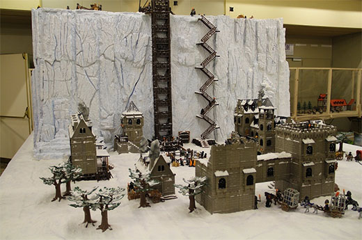 El muro de juego de tronos en playmobil