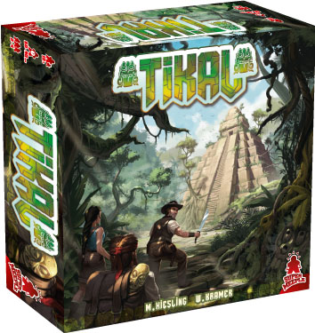 Portada de la nueva edición de Tikal que publicará maldito games