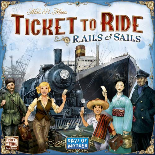 Portada de Ticket to Ride Rails and Sails