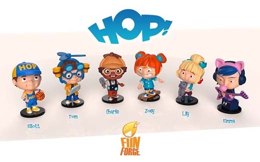 miniaturas de Hop!
