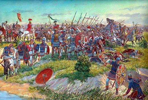Guerra entre el imperio bizantino y el imperio persa