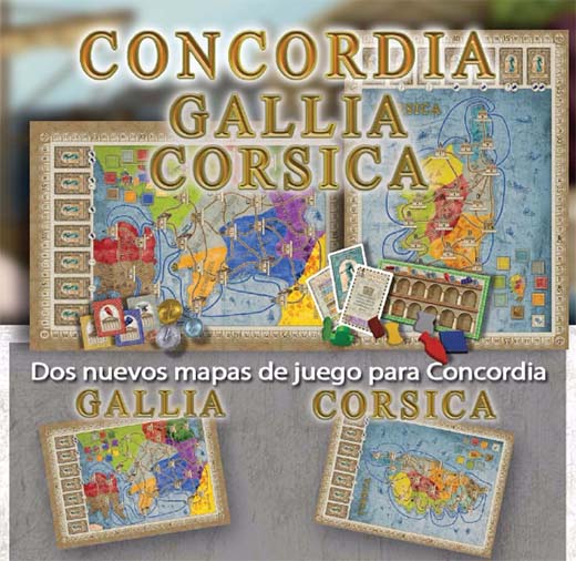 Mapas de Cosica y Gallica para concordia por ediciones masqueoca