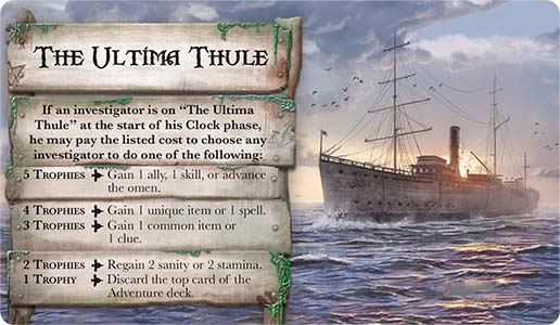carta del Ultima Thule de Omens of the deep