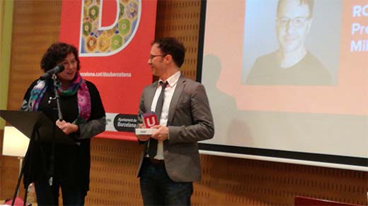 Rob Daviau Premis DAU Barcelona al mejor autor 2016