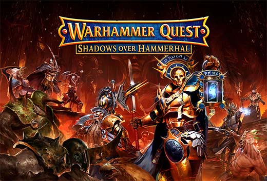 Portada de warhammer quest shadows over hammerhal