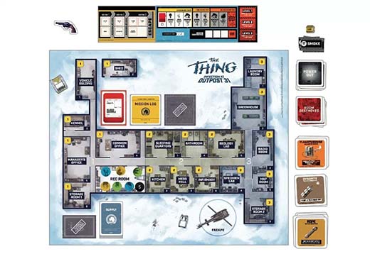 Componentes de The Thing Infection outpost 31
