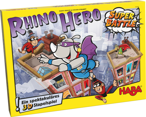 Portada de Rhino Hero Super Battle
