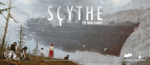 Portada de la expansión de Scythe the wind gambit