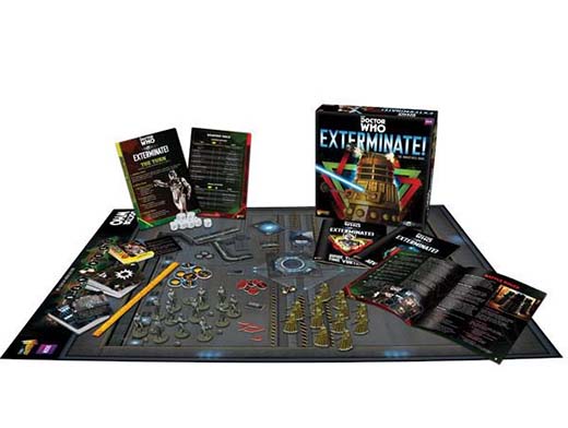 Componentes de Exterminate para el juego de miniaturas del doctor Who