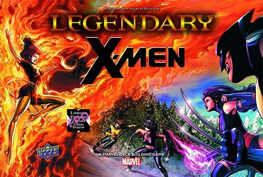 Portada de la expansión para Marvel Legendary X-Men