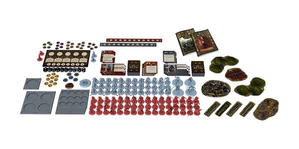 Componentes de A song of Ice and Fire the miniature game 