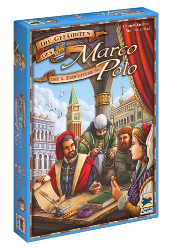 Portada de Agentes de Venecia, la expansión de Los viajes de Marco Polo