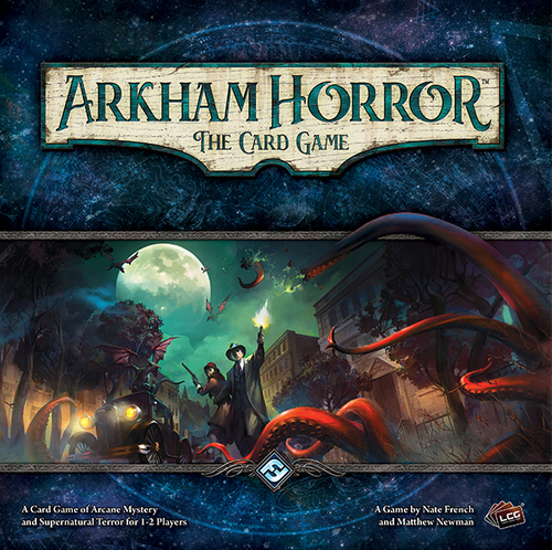 Portada de Arkham Horror: El juego de cartas