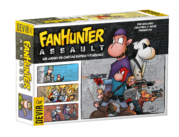 Caja de Fanhunter: Fanhunter Assault!