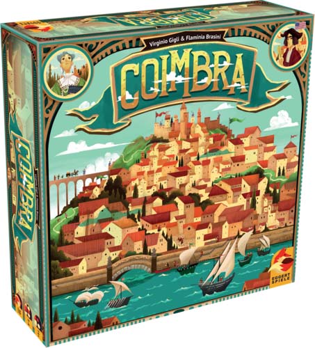 Caja provisional del juego de mesa Coimbra
