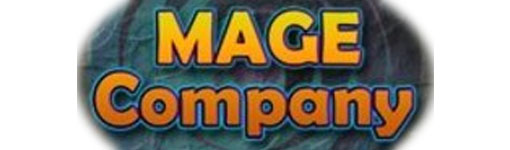 Logotipo de Mage Company Editora de 12 realms