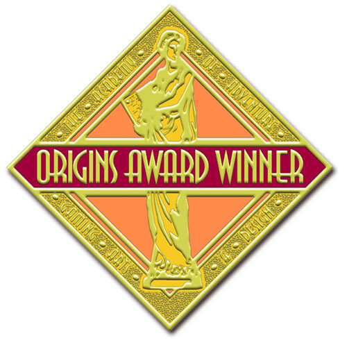 Sello de los ganadores del Origins Award