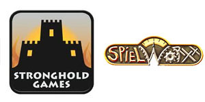 Logotipos de Stronghold Games y Spielworxx
