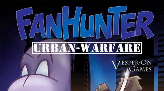 Estracto de la portada de Fanhunter urban warfare