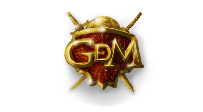 Logotipo de GDm editora de Dragons