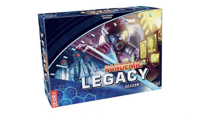 Pandemic Legacy Galardonado con el juego del año 2016