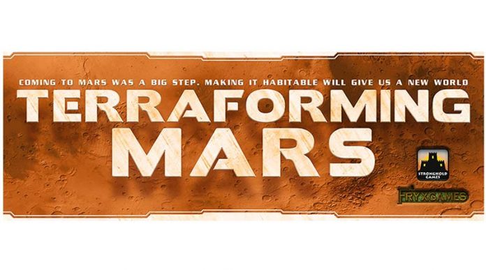 logotipo de terraforming mars