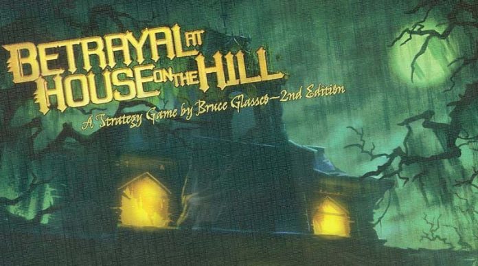 Logotipo del juego Betrayal at house on the hill