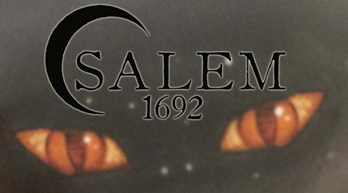 Logotipo del juego de cartas Salem 1692