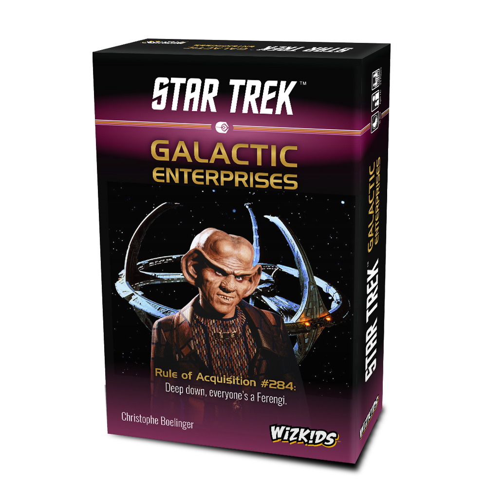 Caja del juego Star Trek: Galactic Enterprises