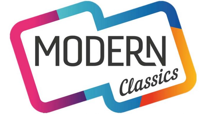 Logotipo de la nueva linea de juegos de Asmodee Clásicos Modernos