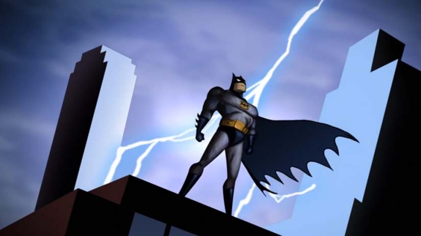Escena de la serie animada de Batman
