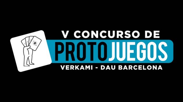 Logotipo del V Concurso de ProtoJuegos DAU Barcelona – Verkami