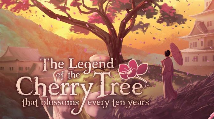 Detalle de la portada de Cherry tree