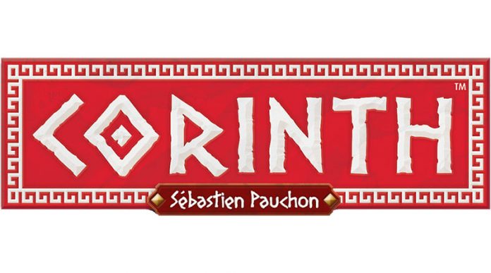 Logotipo del juego de mesa Corinth