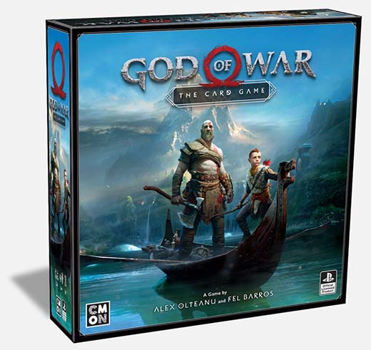 Portada de God of War: The Card Game