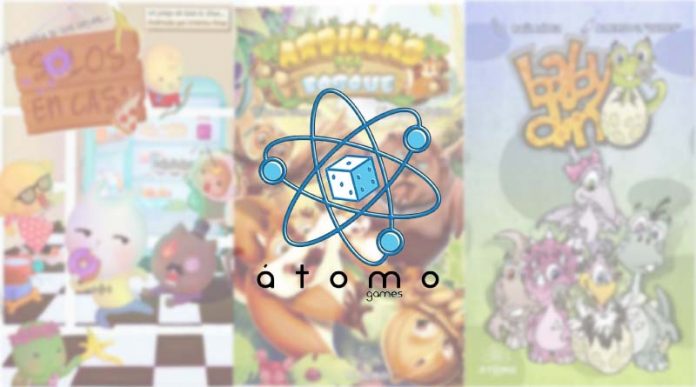 Novedades de Atomo games de mayo