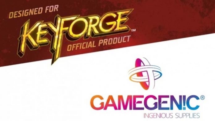 Logotipos de Key Forge y Gamegenic