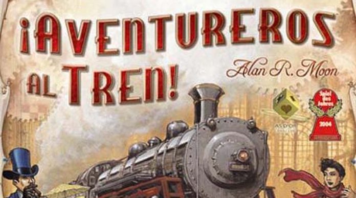 logotipo de aventureros al tren