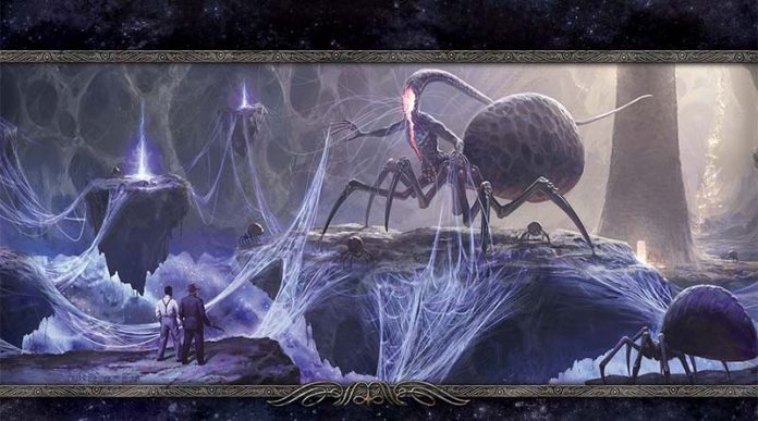 Ilustración de la campaña para Arkham Horror los devoradores de sueños