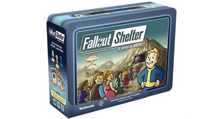 Portada de de Fallout Shelter el juego de mesa
