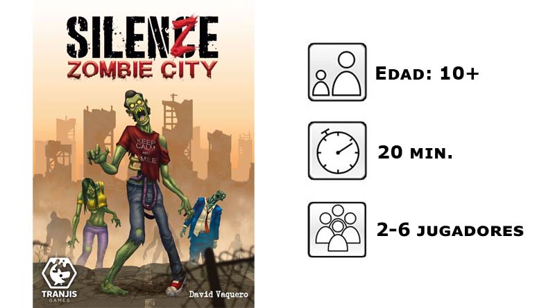 Datos del juego de mesa Silenze Zombie City