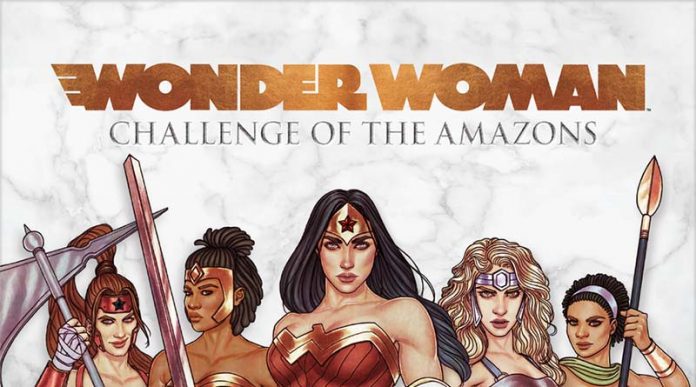 Portada de Wonder Woman: Challenge of the Amazons Strategy Game