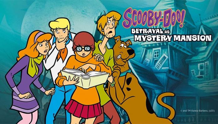 Portada de Scooby-Doo Betrayal at Mystery Mansion