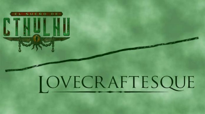 Logotipos de El sueño de Cthulhu y Lovecraftesque