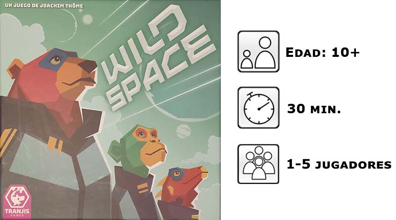 Datos del juego de mesa Wild Space