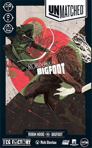 Portada de Unmatched: Robin Hood VS Bigfoot