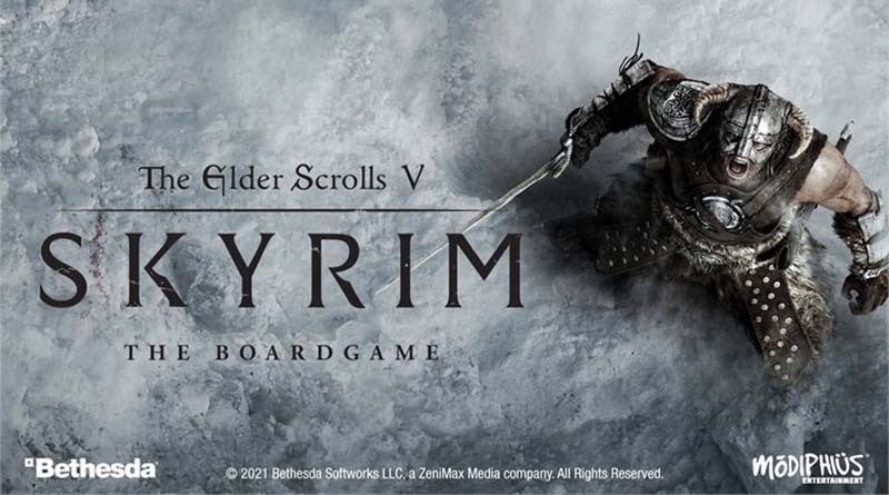 The Elder Scrolls V: Skyrim The Board Game Banner